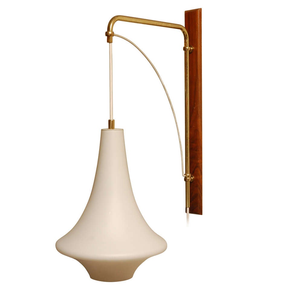 1960s Swing Arm Pendant Light at 1stDibs