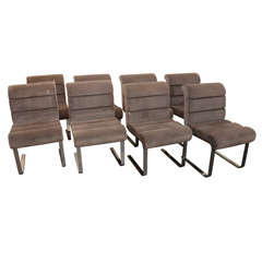 Set of Eight Lugano Dining Chairs