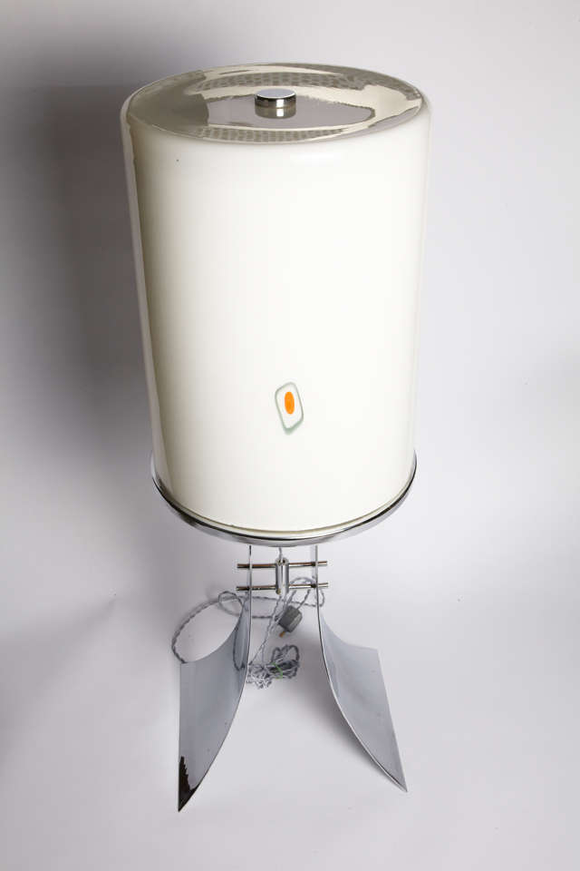 Italian Huge 1960s Murano Glass Table Lamp For Sale