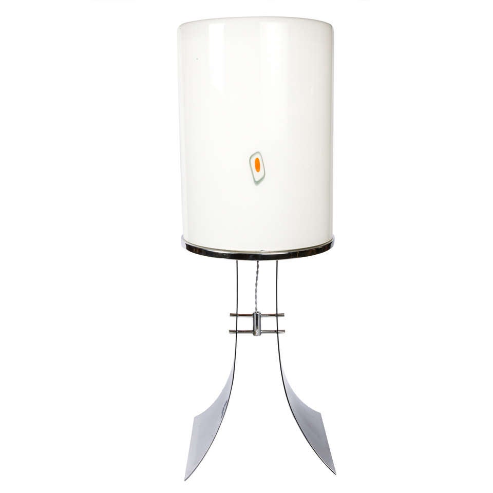 Huge 1960s Murano Glass Table Lamp