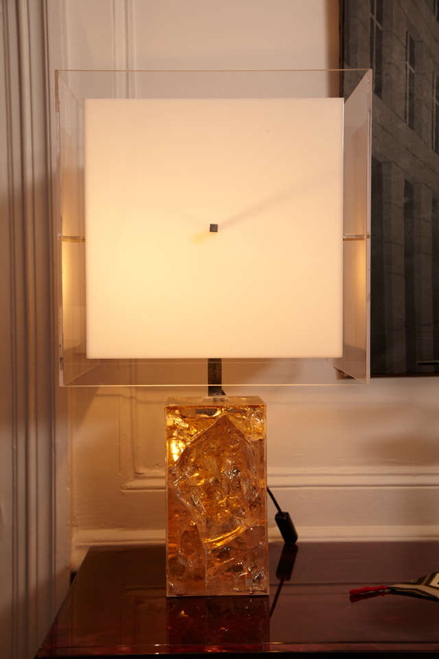 Awesome pair of fantastic table lamps by Marie Claude De Fouquieres For