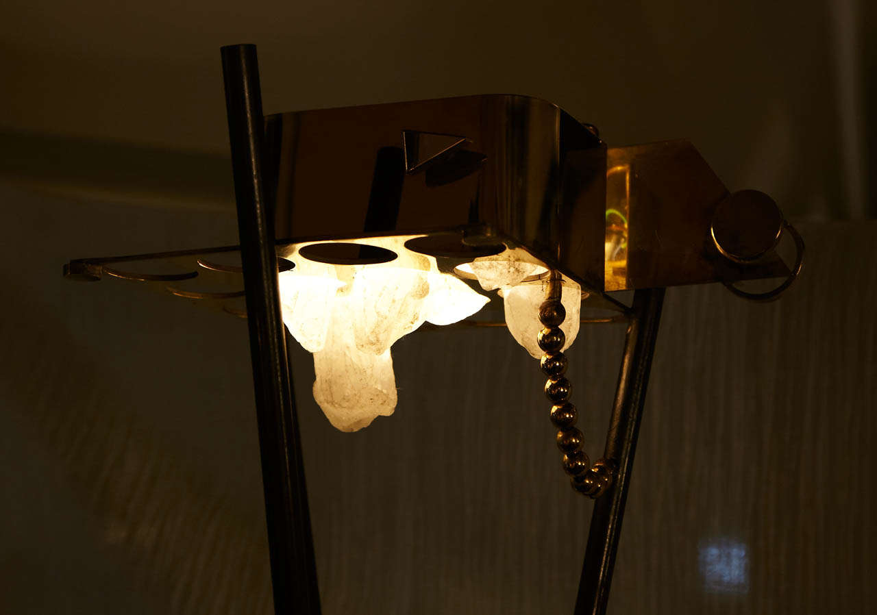 1980s Pair of Standard Lamps by Michel Kiriliuk For Sale 4