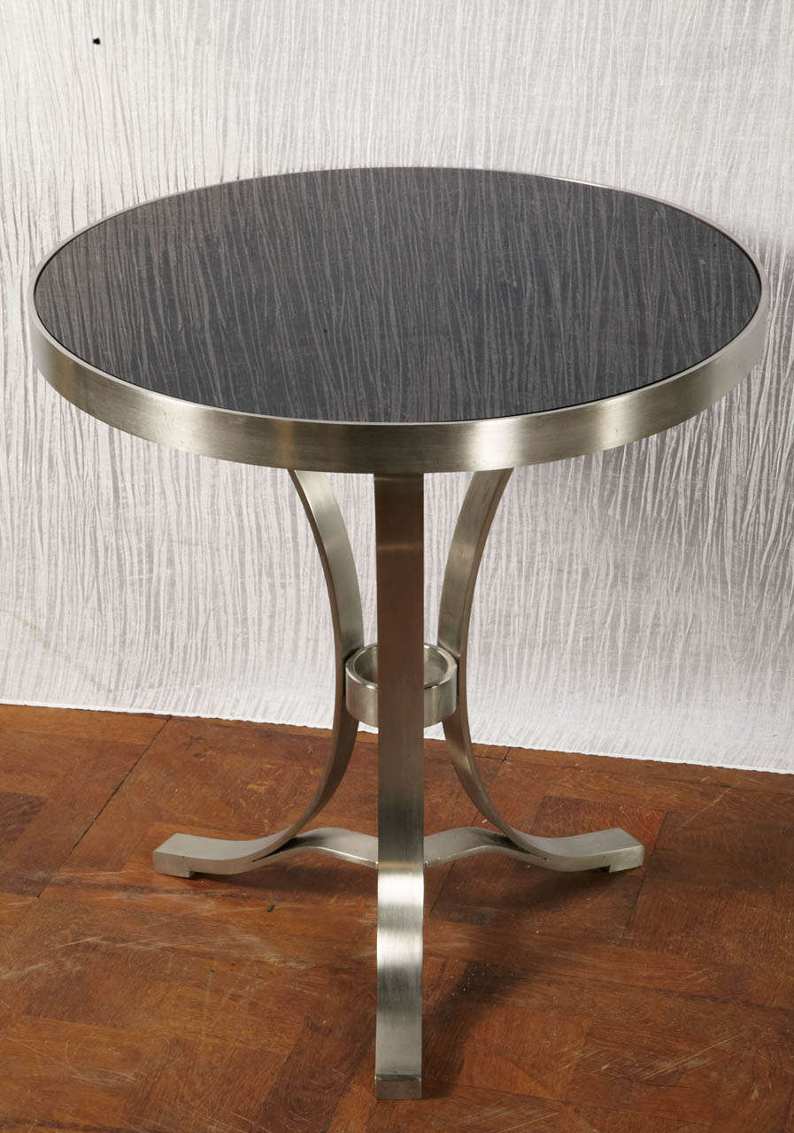 Pair of Steel Gueridons