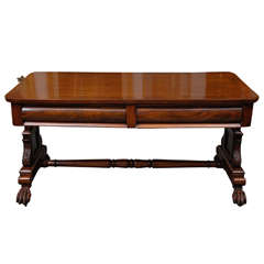 Antique English Mahogany Sofa Table