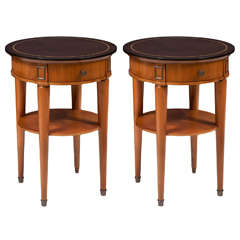 Pair of Tables by Baptistin Spade