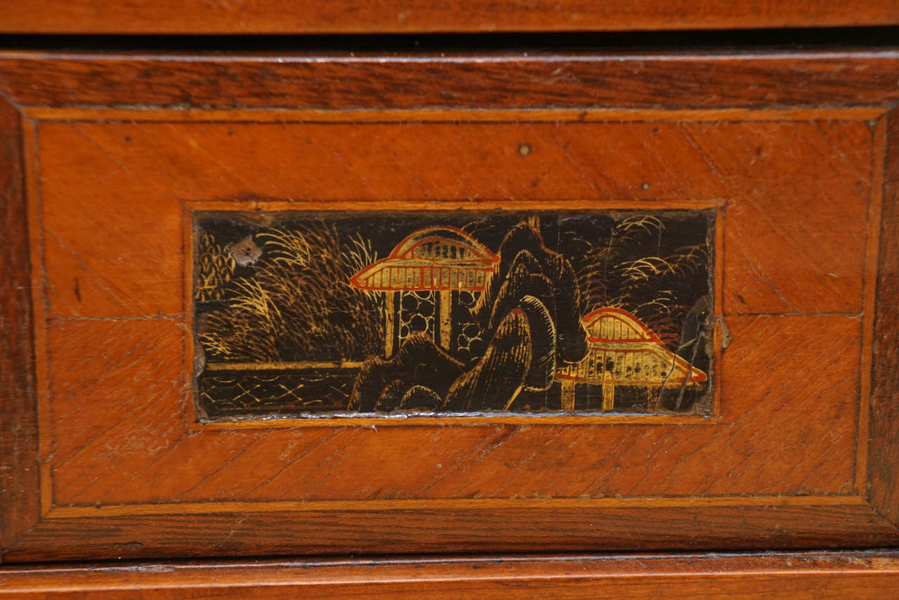 Diminutive French Marquetry Chest For Sale 2
