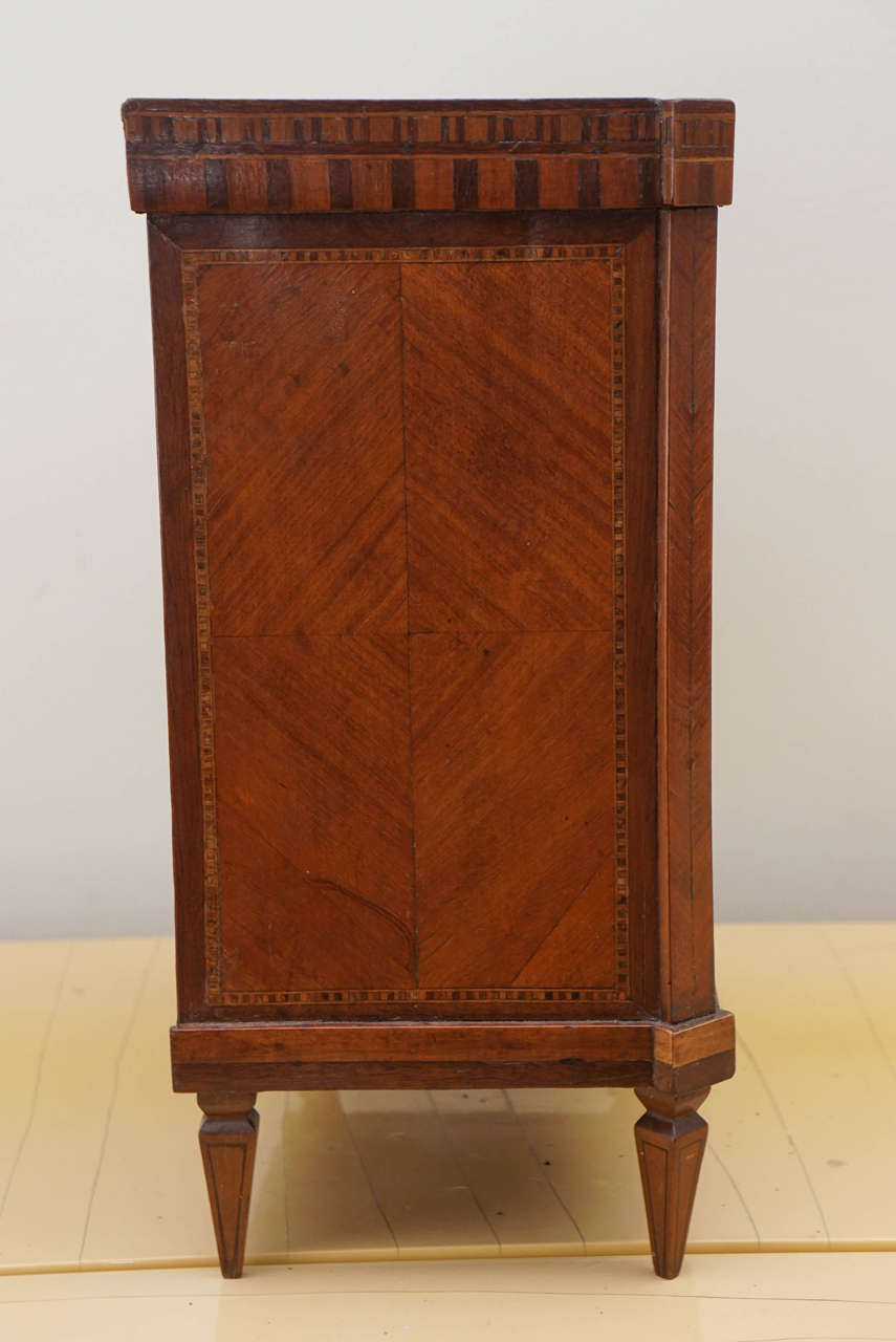 Diminutive French Marquetry Chest For Sale 3