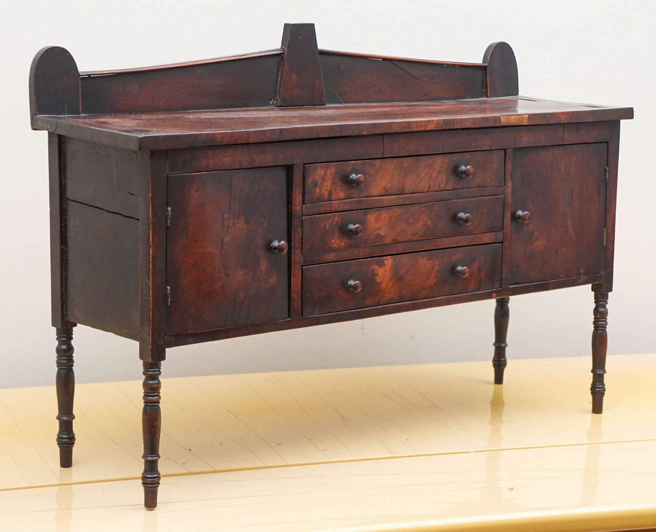 Diminutive Mahagony Irish Sideboard at 1stDibs