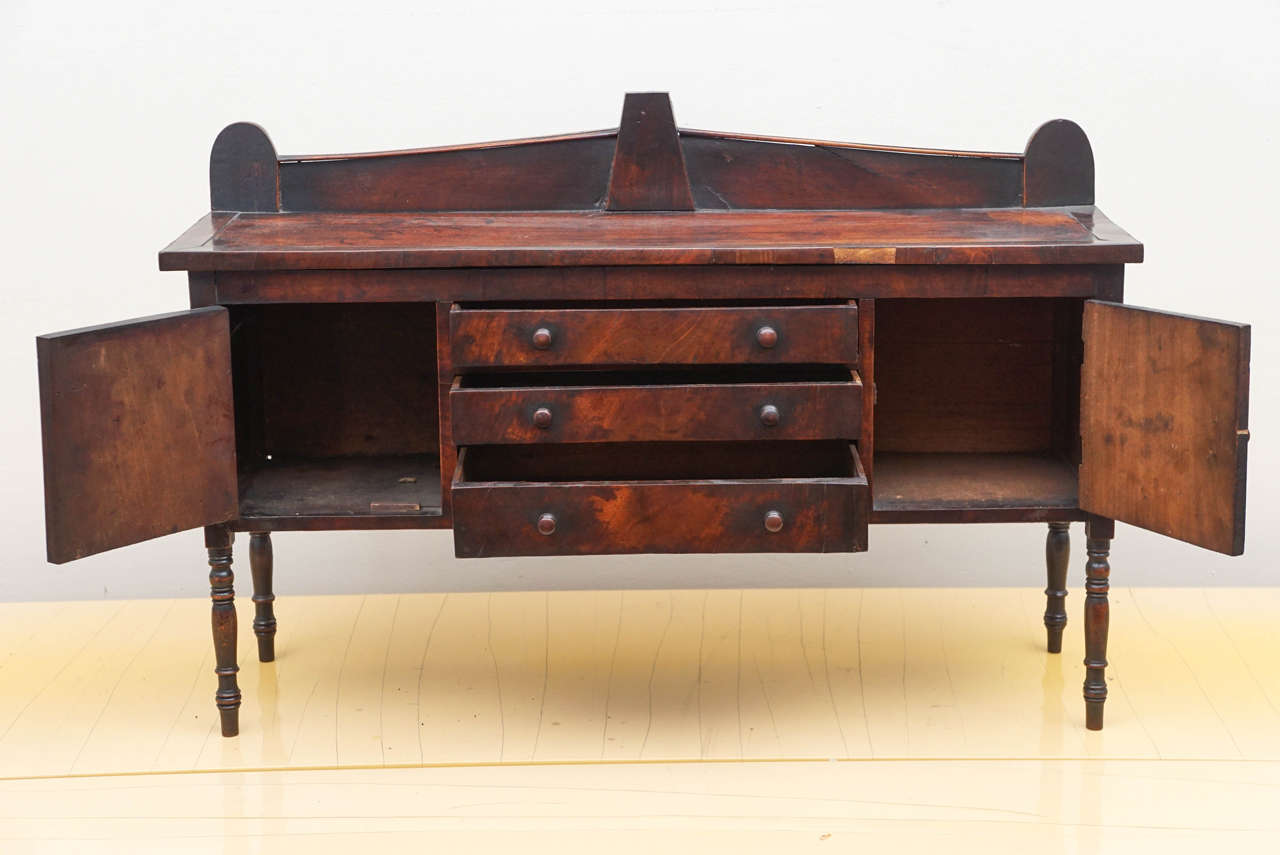 Diminutive Mahagony Irish Sideboard at 1stDibs