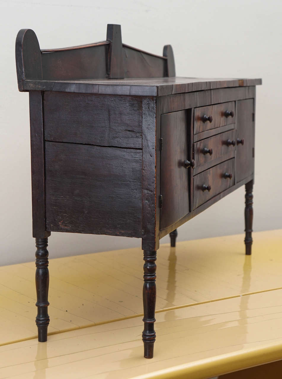 Diminutive Mahagony Irish Sideboard at 1stDibs