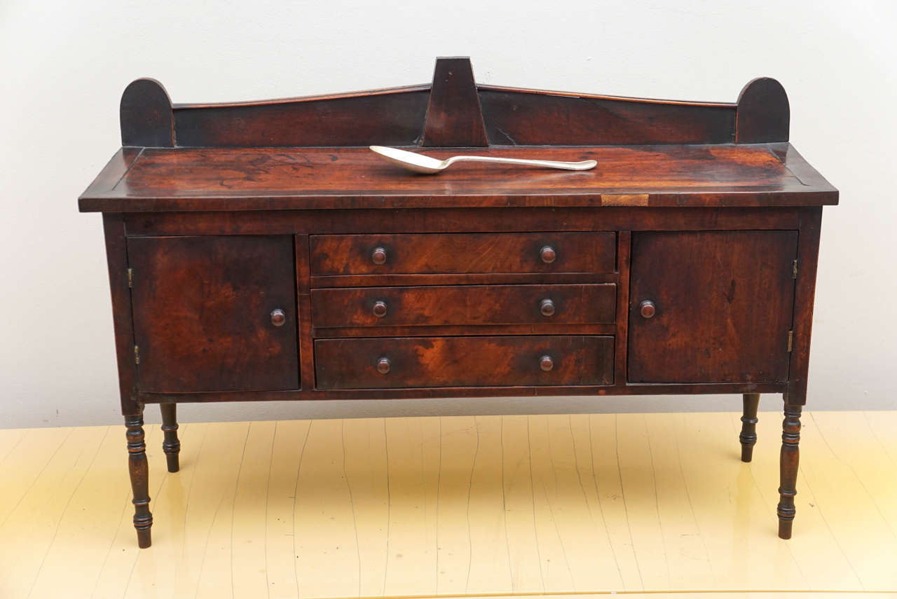 Diminutive Mahagony Irish Sideboard at 1stDibs