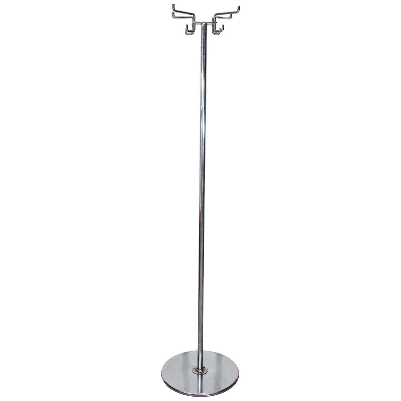 Chrome Coat Rack For Sale at 1stdibs