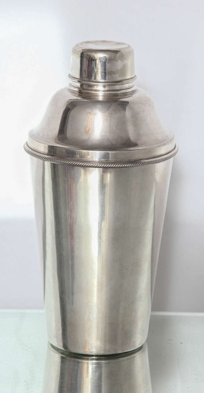 HÔTEL Silver Vintage Cocktail Shakers