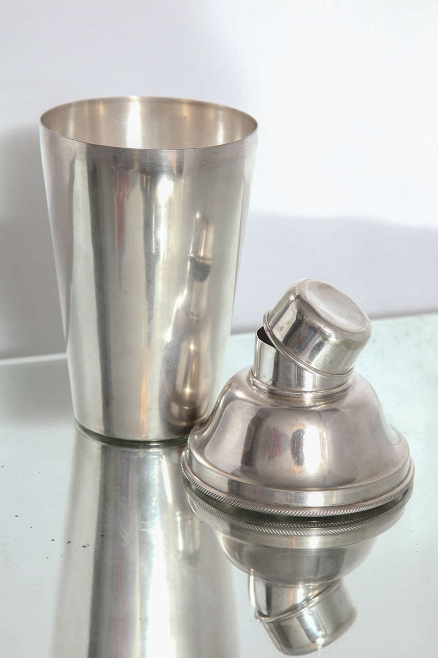 silver shaker