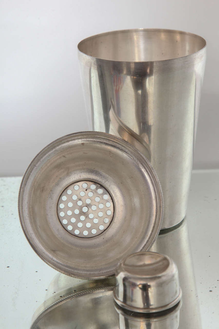 vintage martini shaker