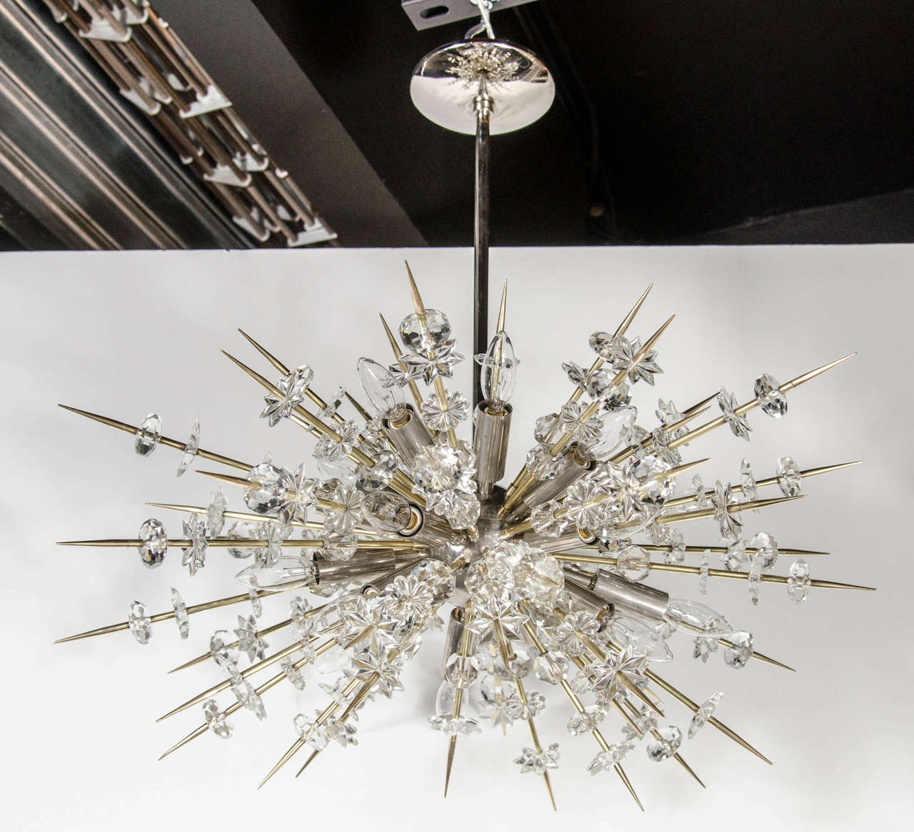 Gorgeous Mid-Century Chandelier Titled 'Miraculoso' by Bakalowits & Sohne