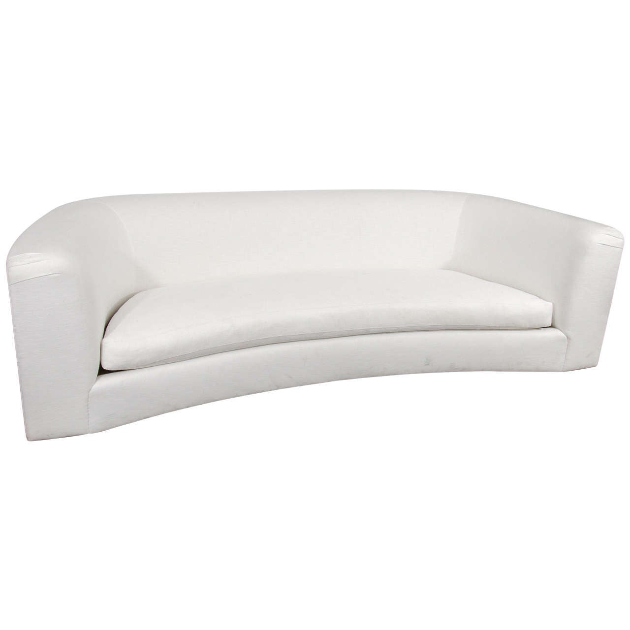 Large Custom Sculptural Sofa at 1stDibs