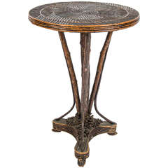 Antique Rustic Twig Table