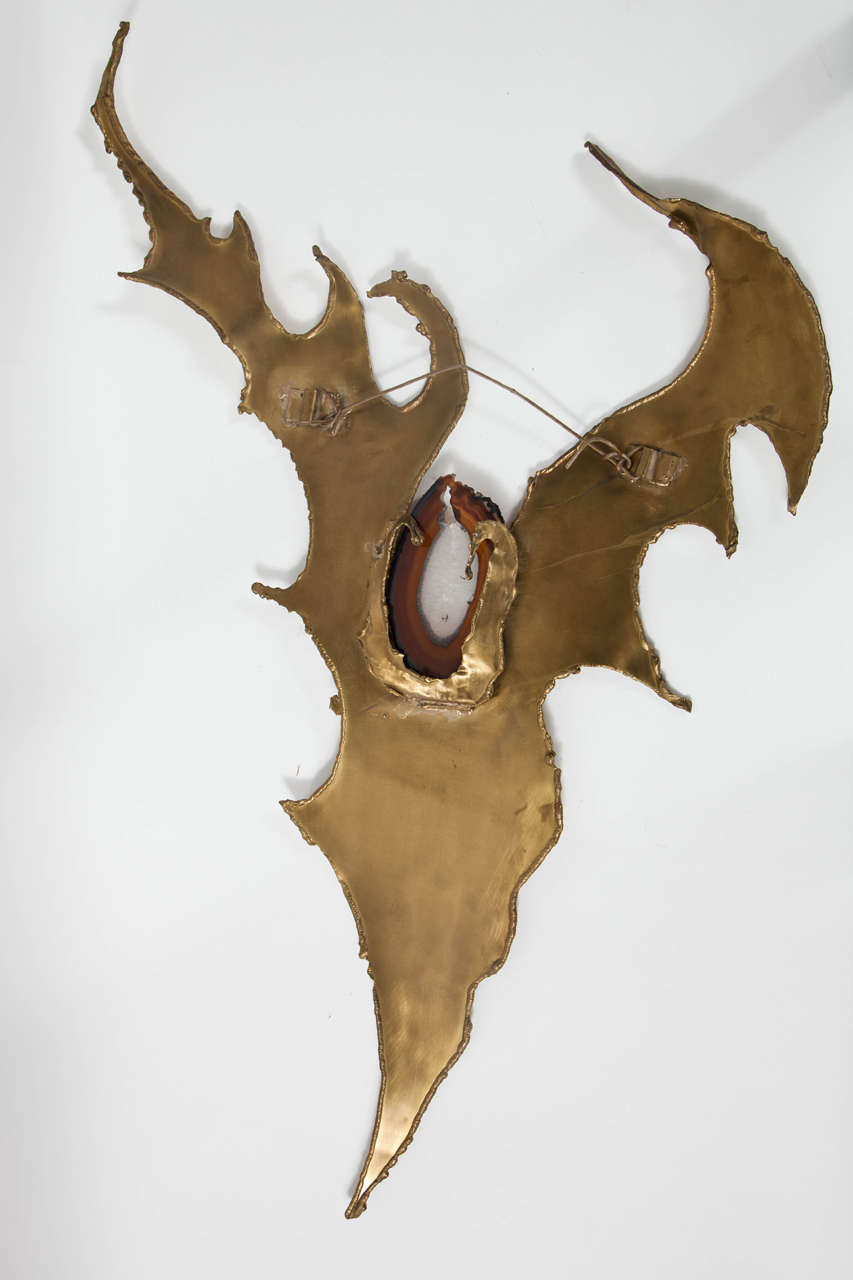 Late 20th Century Wall Sculpture by C. Vienne For Sale