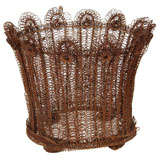 Rusted Wire Basket