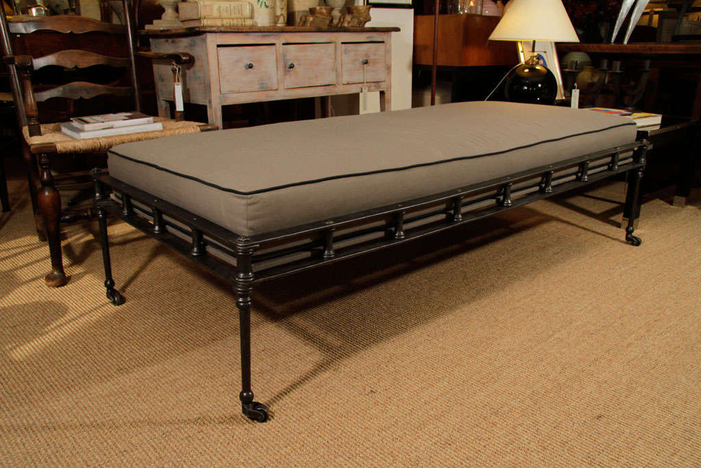Polished Steel Daybed