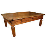 Antique Poplar Coffee Table