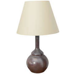 Glazed Ceramic Gourd Lamp 4