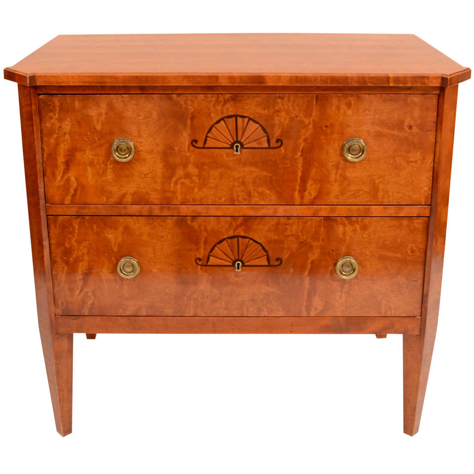 A Petite Biedermeier Chest