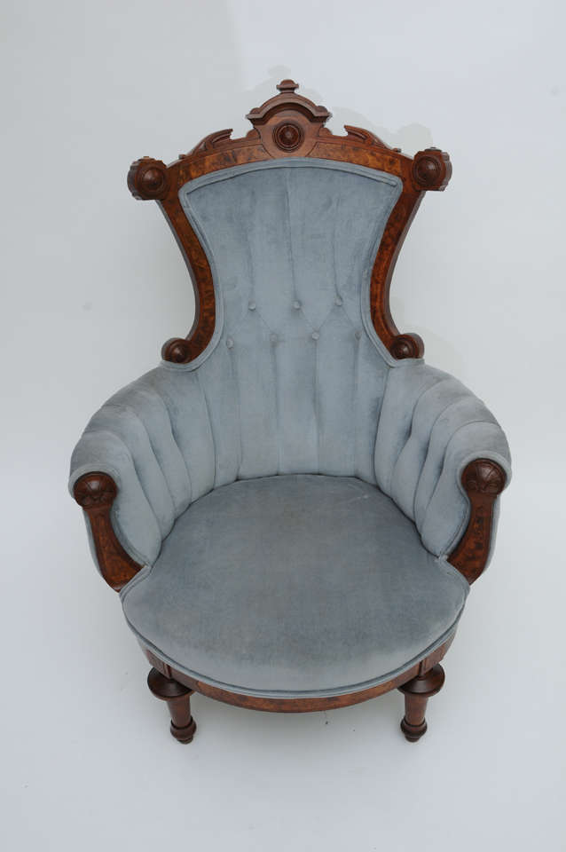 Regal 1880s Eastlake Armchair 1