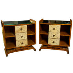 Pair of Art Deco Style Bedside Tables