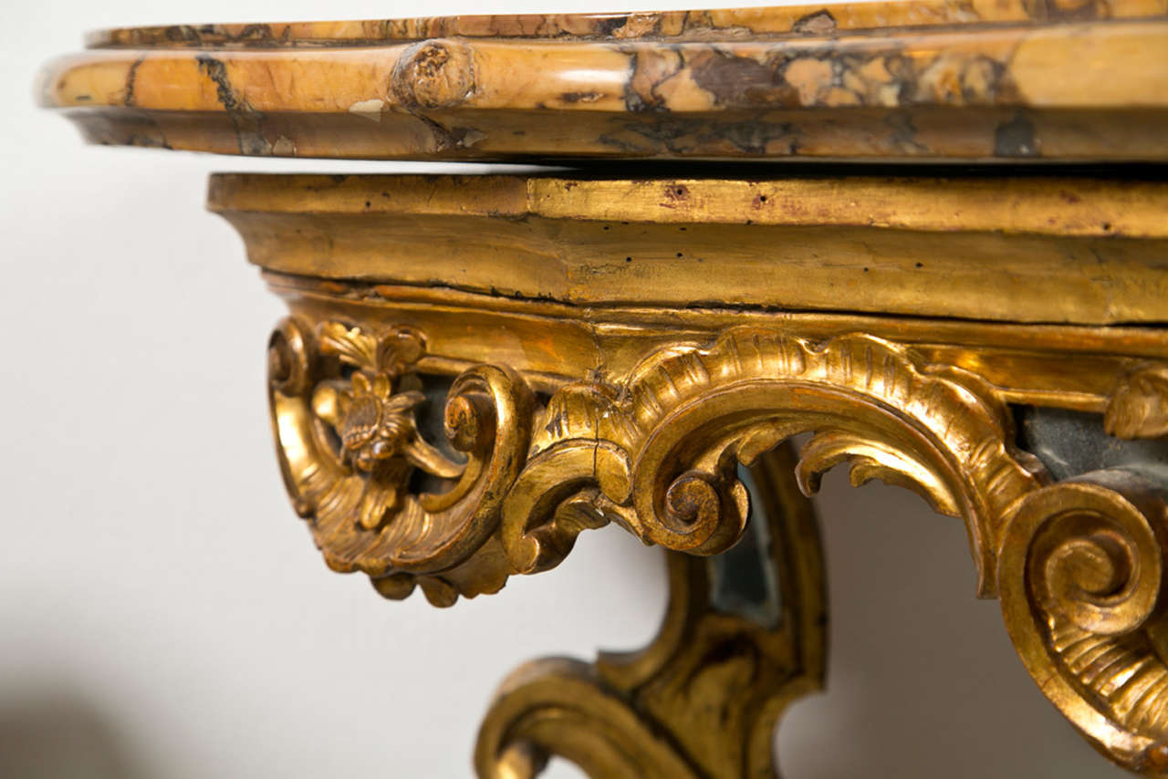 Baroque Italian 18th. Century Console Table