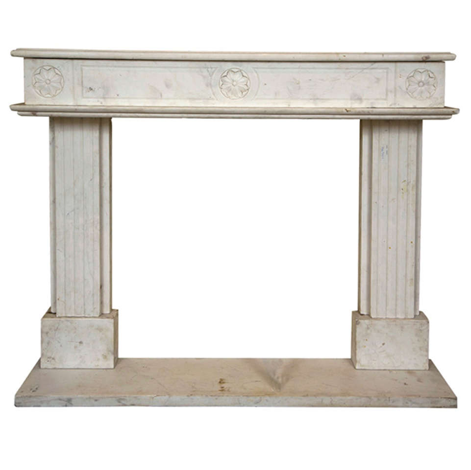 Marble Fireplace Carrera - 3 For Sale on 1stDibs | carrera marble fireplace,  carrera fireplace