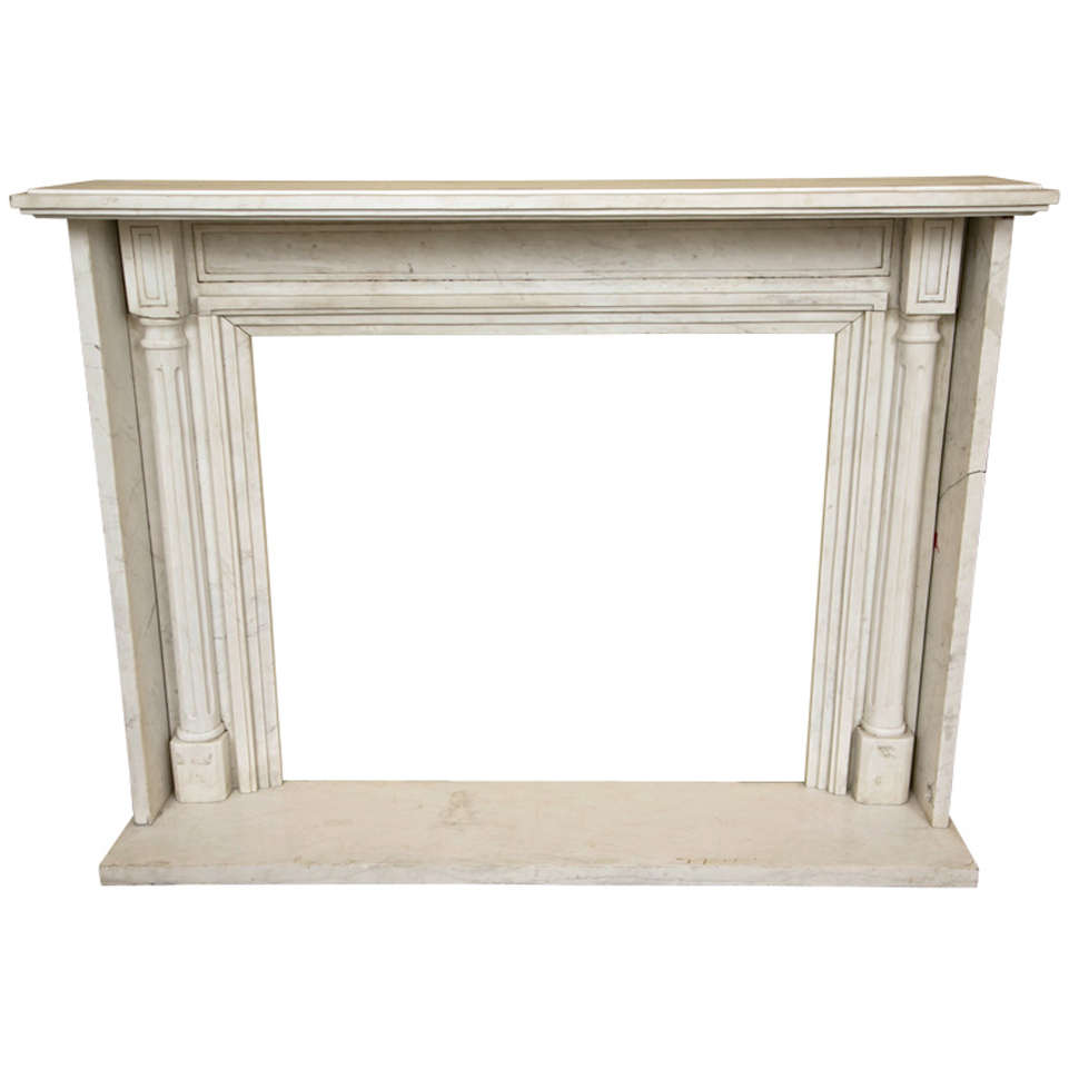 Marble Fireplace Carrera - 3 For Sale on 1stDibs | carrera marble fireplace,  carrera fireplace