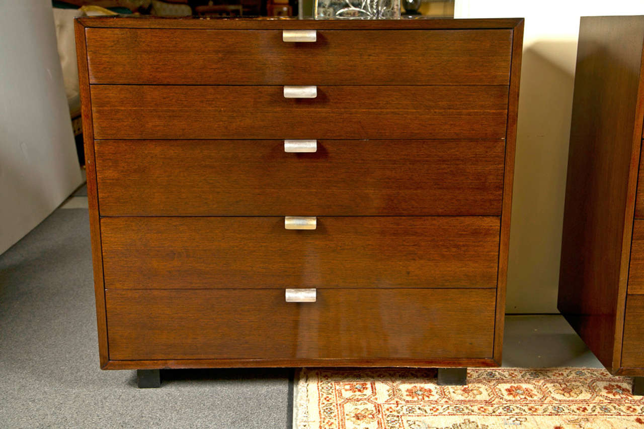 Pair of Chests of Drawers by Nelson for Herman Miller at 1stDibs