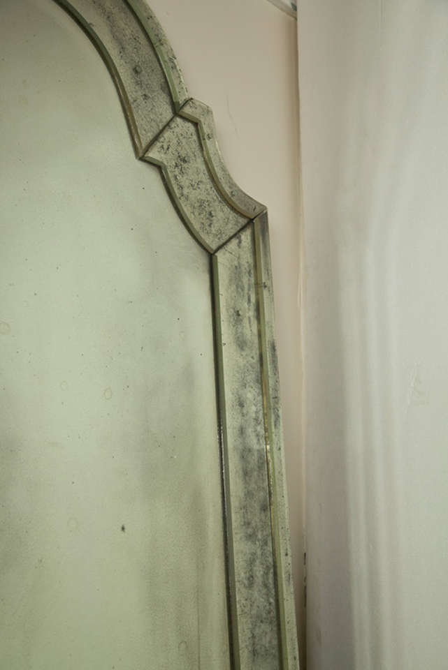 Pair of "Classic" Arch Top Style Mirrors For Sale at 1stdibs