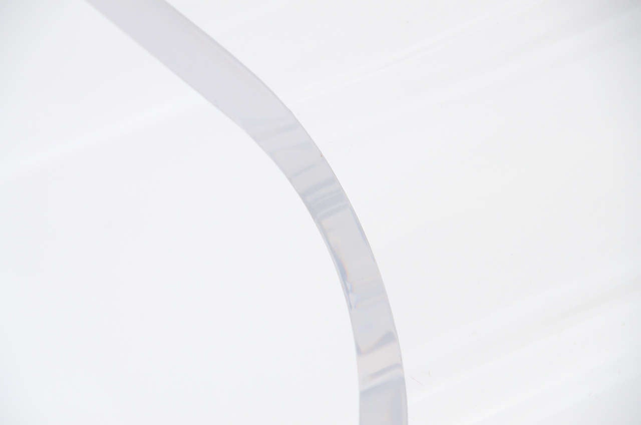 Lucite Waterfall Table 2