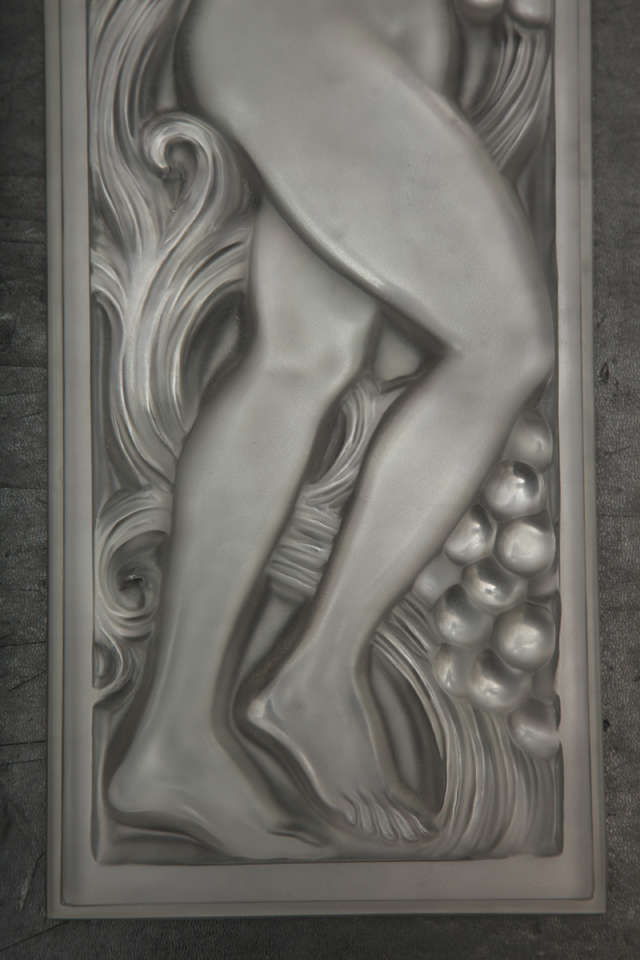 French Art Deco Architectural Glass Panels by Lalique