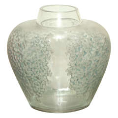 Art Deco Vase "Poivre" by Rene Lalique