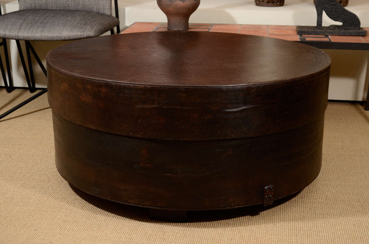 Now a table by us with fixed (non-removable) top section.