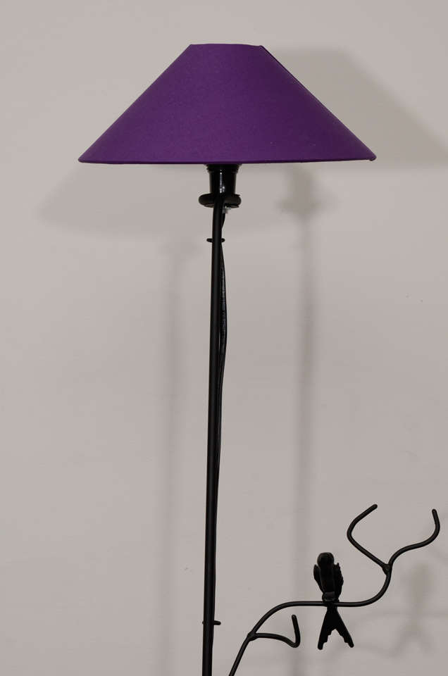 Music Floor Lamp In Excellent Condition For Sale In New York, NY