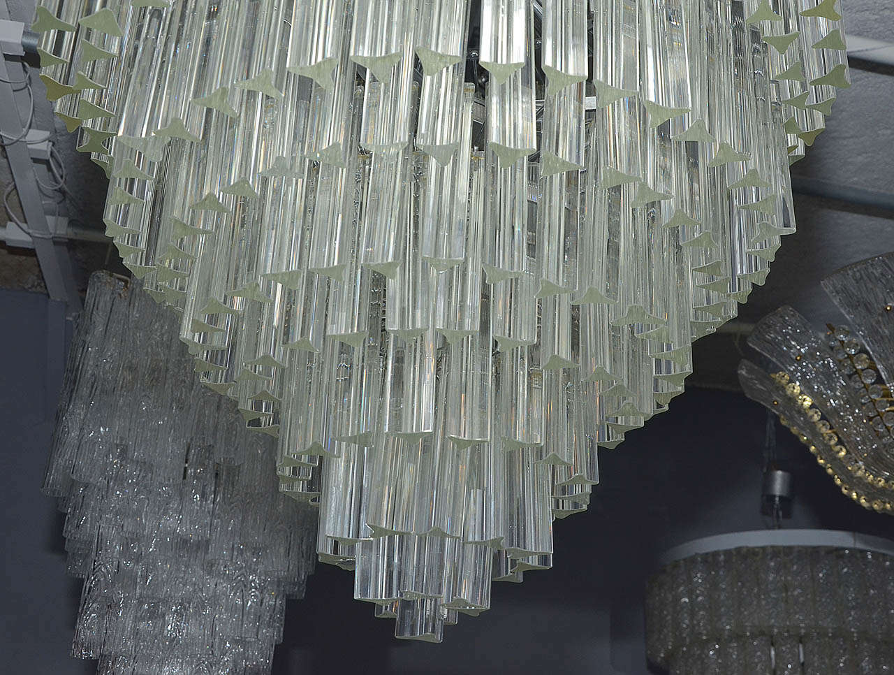 1970s Chandelier by Venini In Good Condition In Saint-Ouen, FR