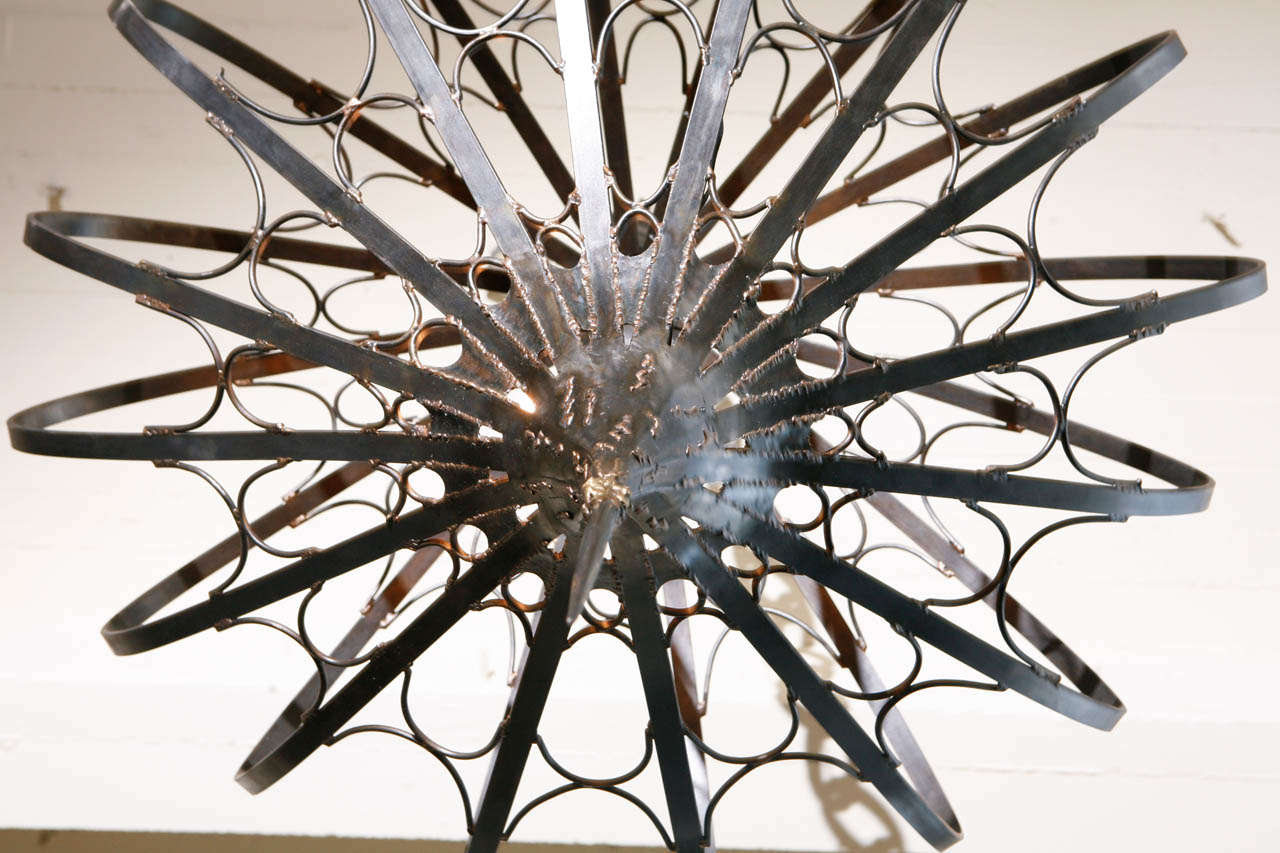 Contemporary Michael Wilson Metal Ceiling Light