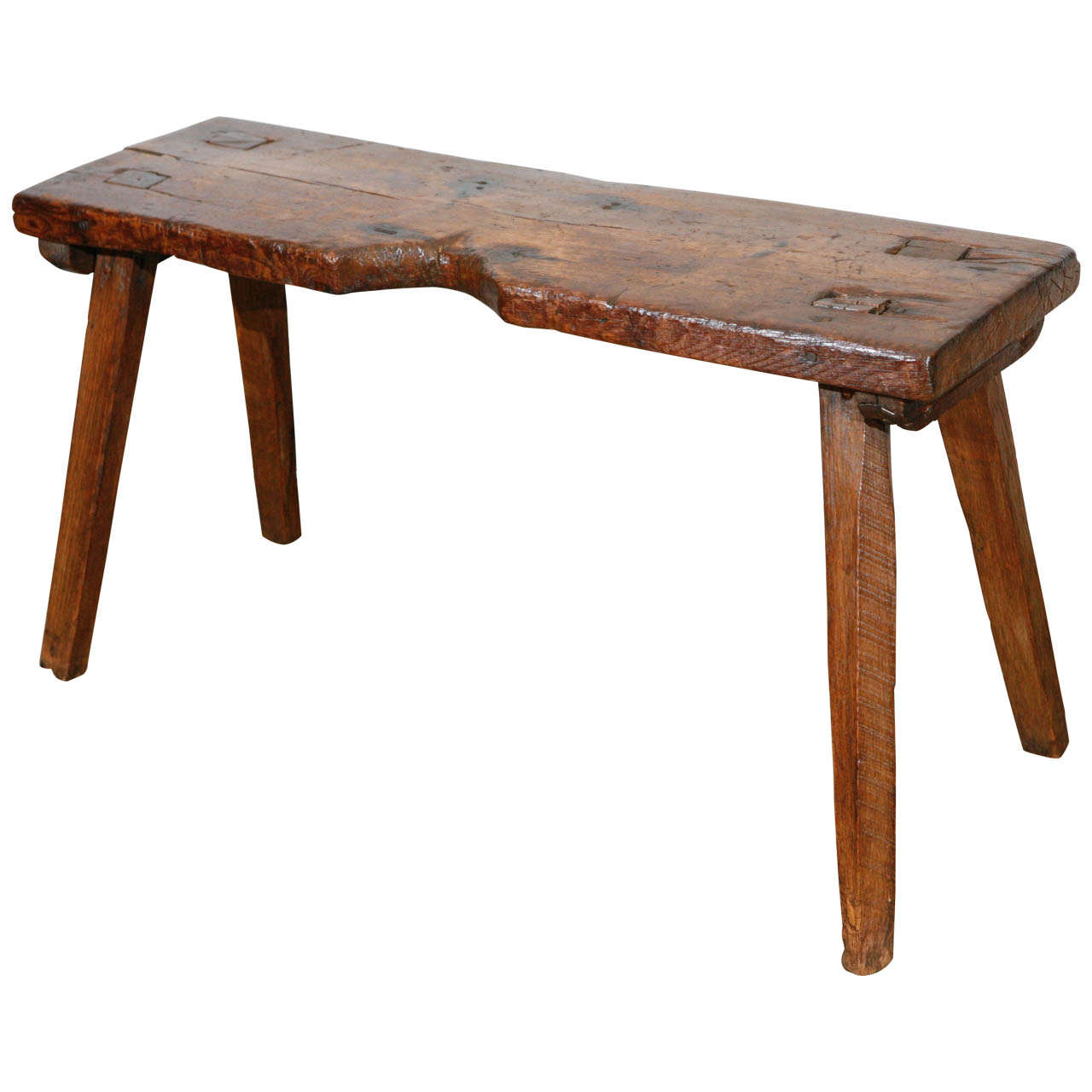 Rustic American Bench 1880's at 1stDibs
