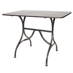 French Metal Bistro Table