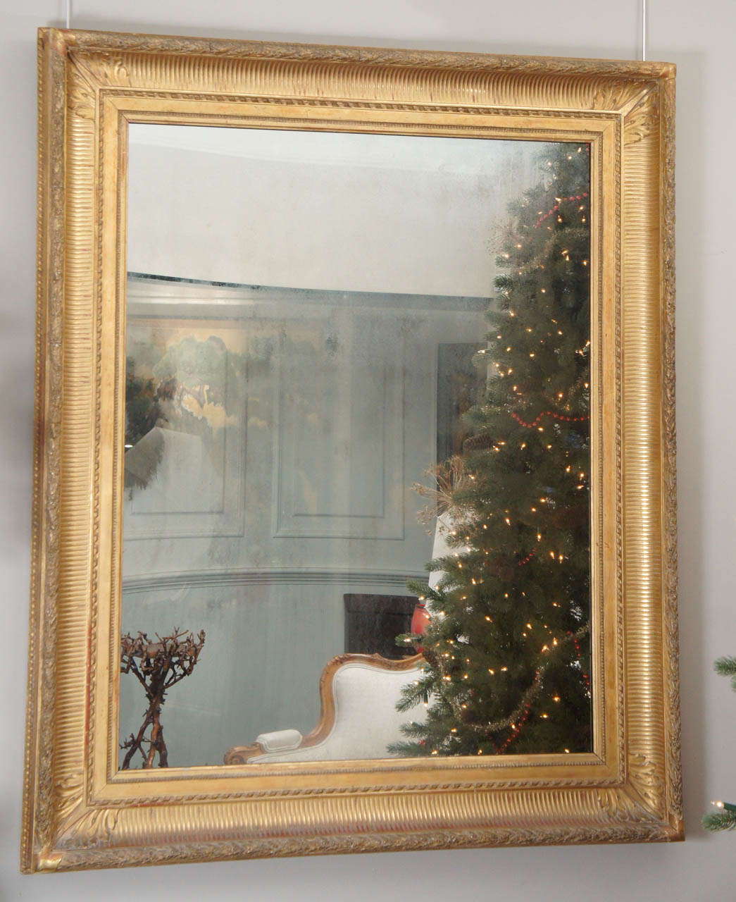 French 1850's Gilt Wood Frame