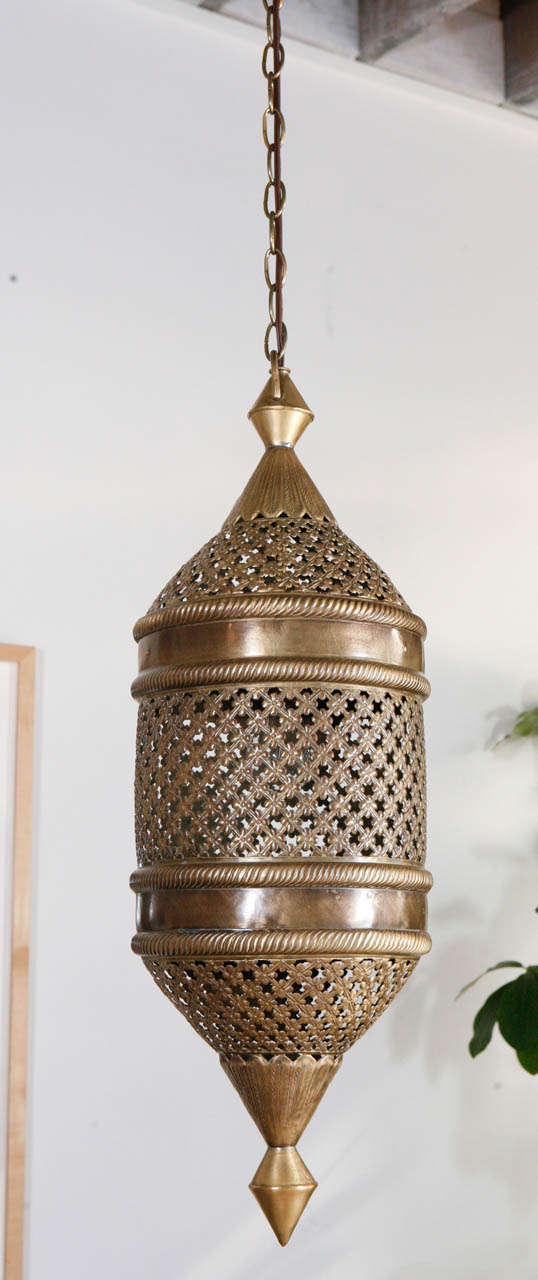 brass moroccan lantern