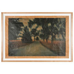 Joslyn Lawrence Photograph "Untitled 19" (Tree Lined Road)