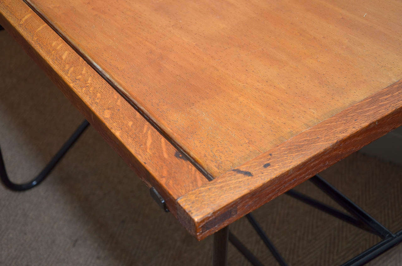 Mid-20th Century Circa 1950 Architect Table For Sale
