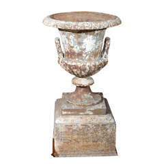 Cast Iron Urn with Handles Cast Iron Urn with Handles