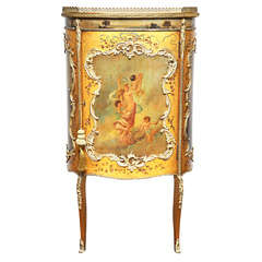 French Vernis Martin Music Cabinet